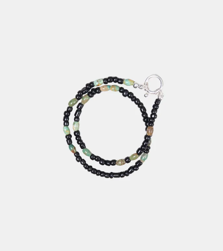 Red Rabbit Black & Turquoise Wrap Bracelet sold by Bryceland's