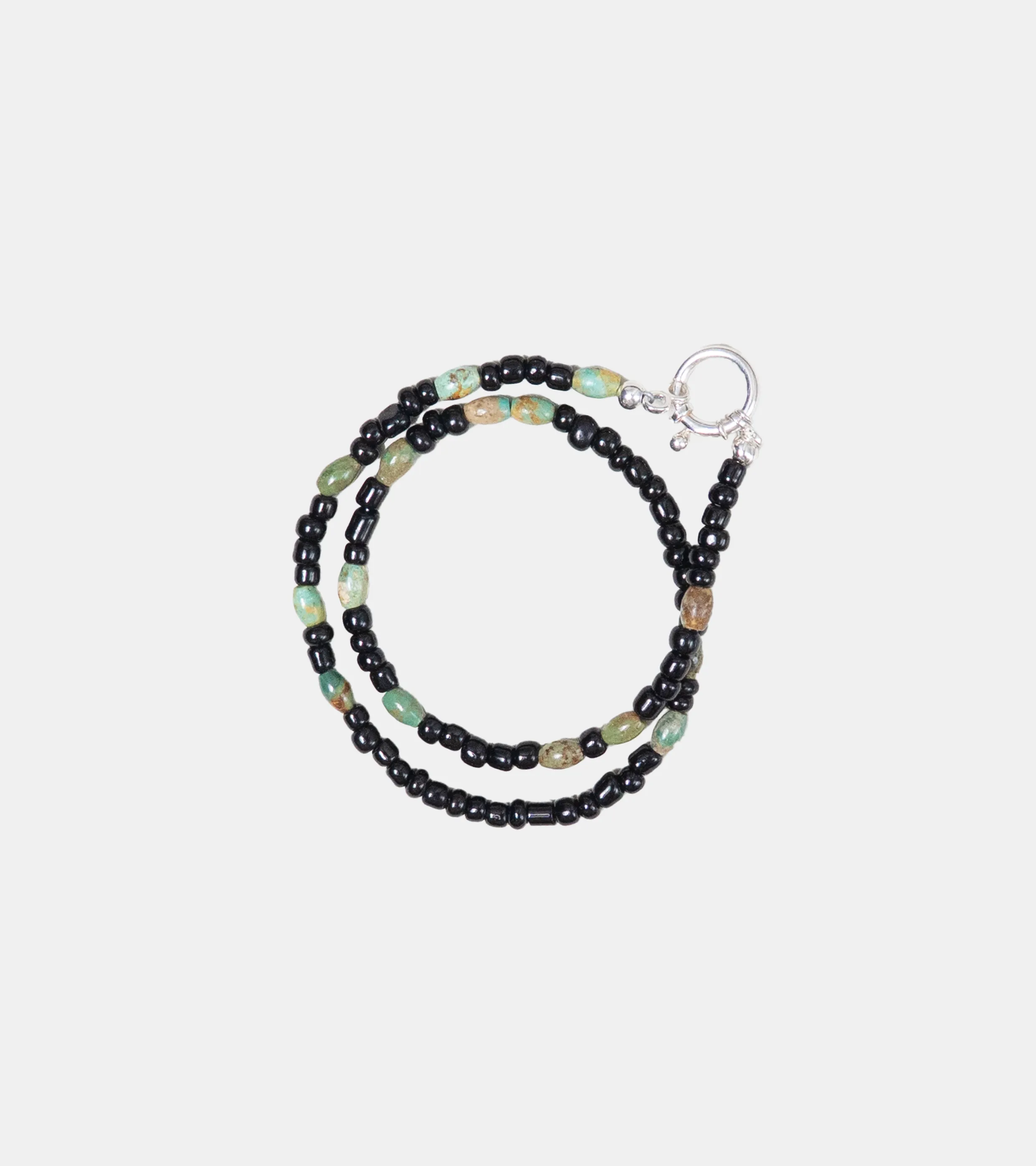 Red Rabbit Black & Turquoise Wrap Bracelet sold by Bryceland's