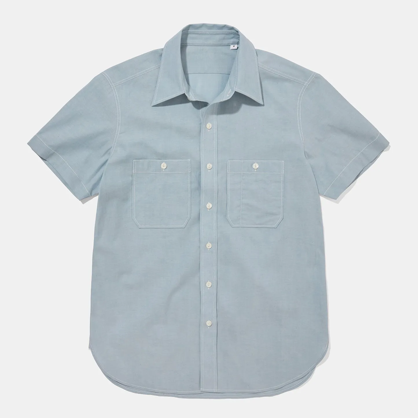 Short Sleeve Chambray USN Shirts sold by Bryceland's