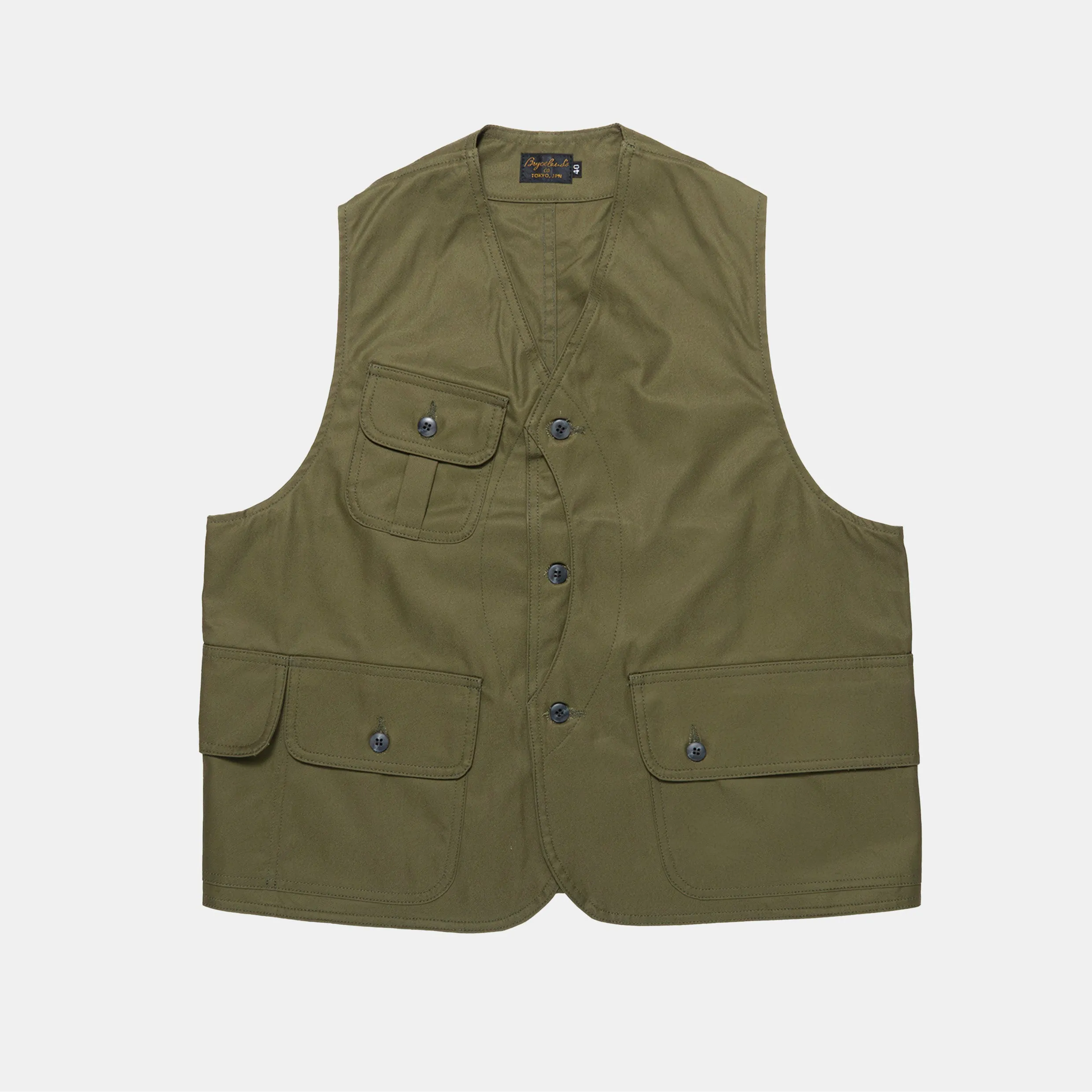 Bryceland's Hunting Vest Olive sold by Bryceland's