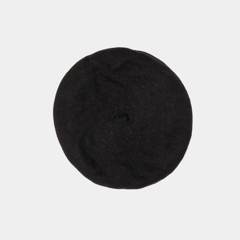 AWMS Cotton Beret Black sold by Bryceland's