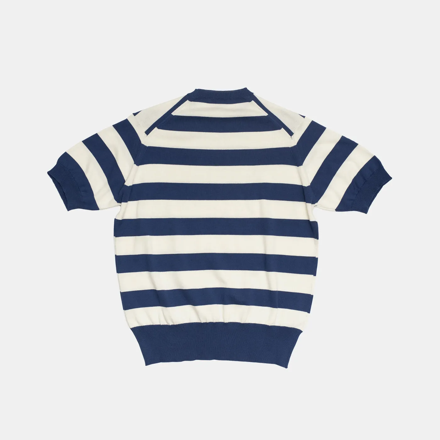 ‘Skipper’ Striped Tee Blue/Cream sold by Bryceland's product image thumbnail 3