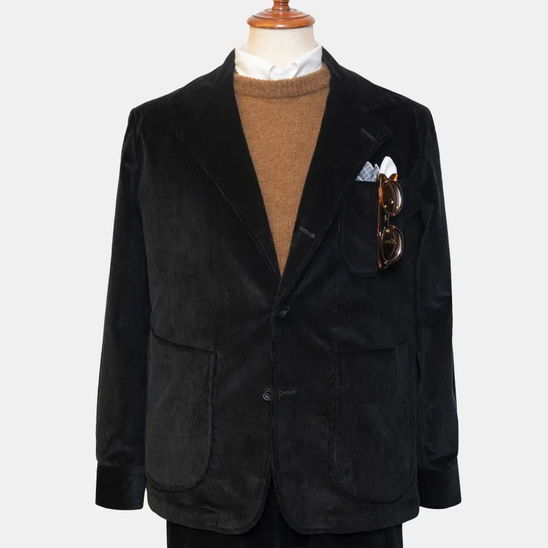 Easy Jacket Corduroy Black sold by Bryceland's