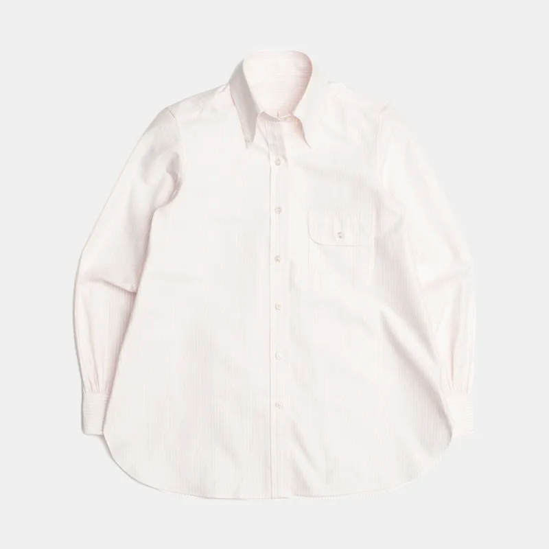 OCBD Striped Shirt Pink sold by Bryceland's