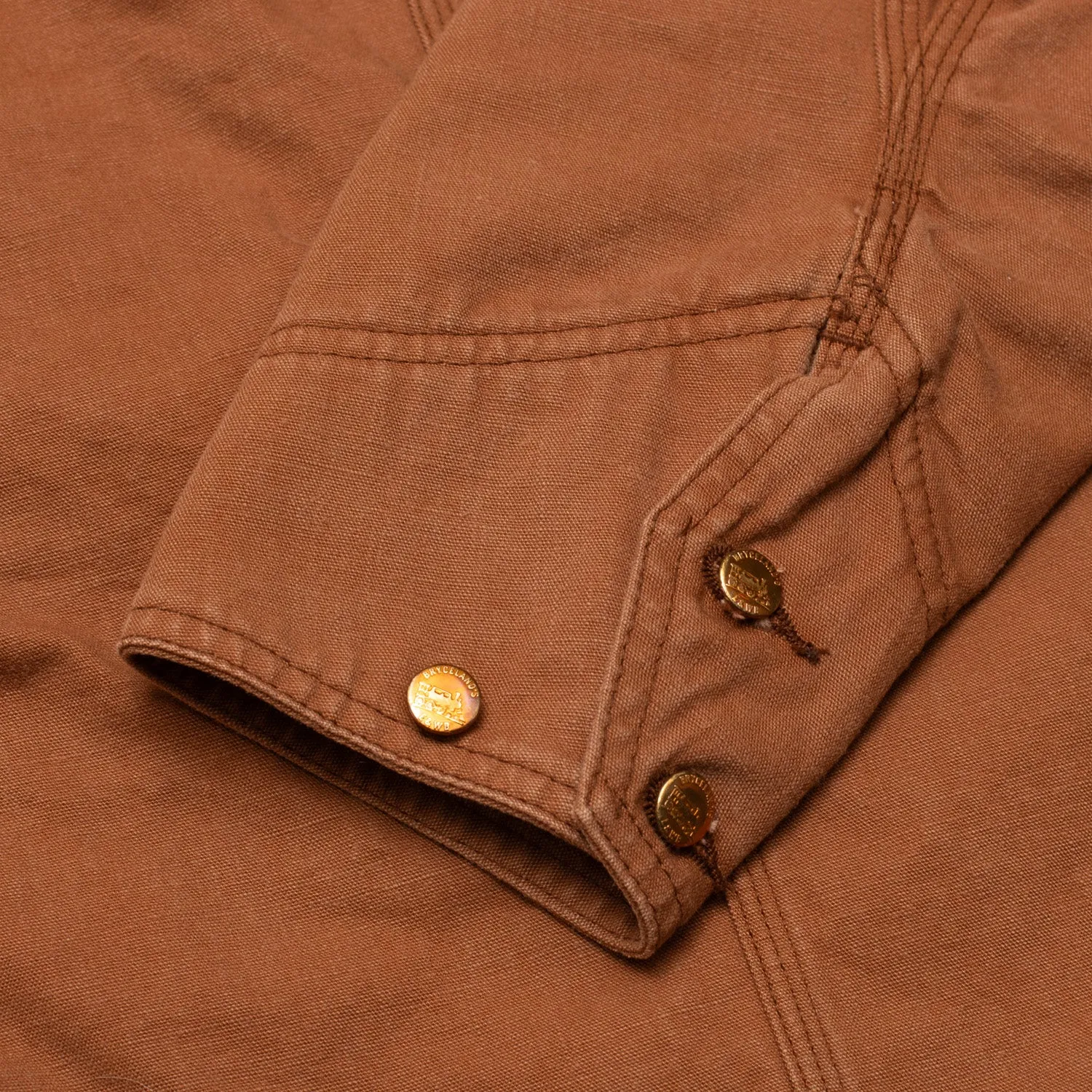 Blanket Lined Chore Coat Duck Brown sold by Bryceland's product image thumbnail 5