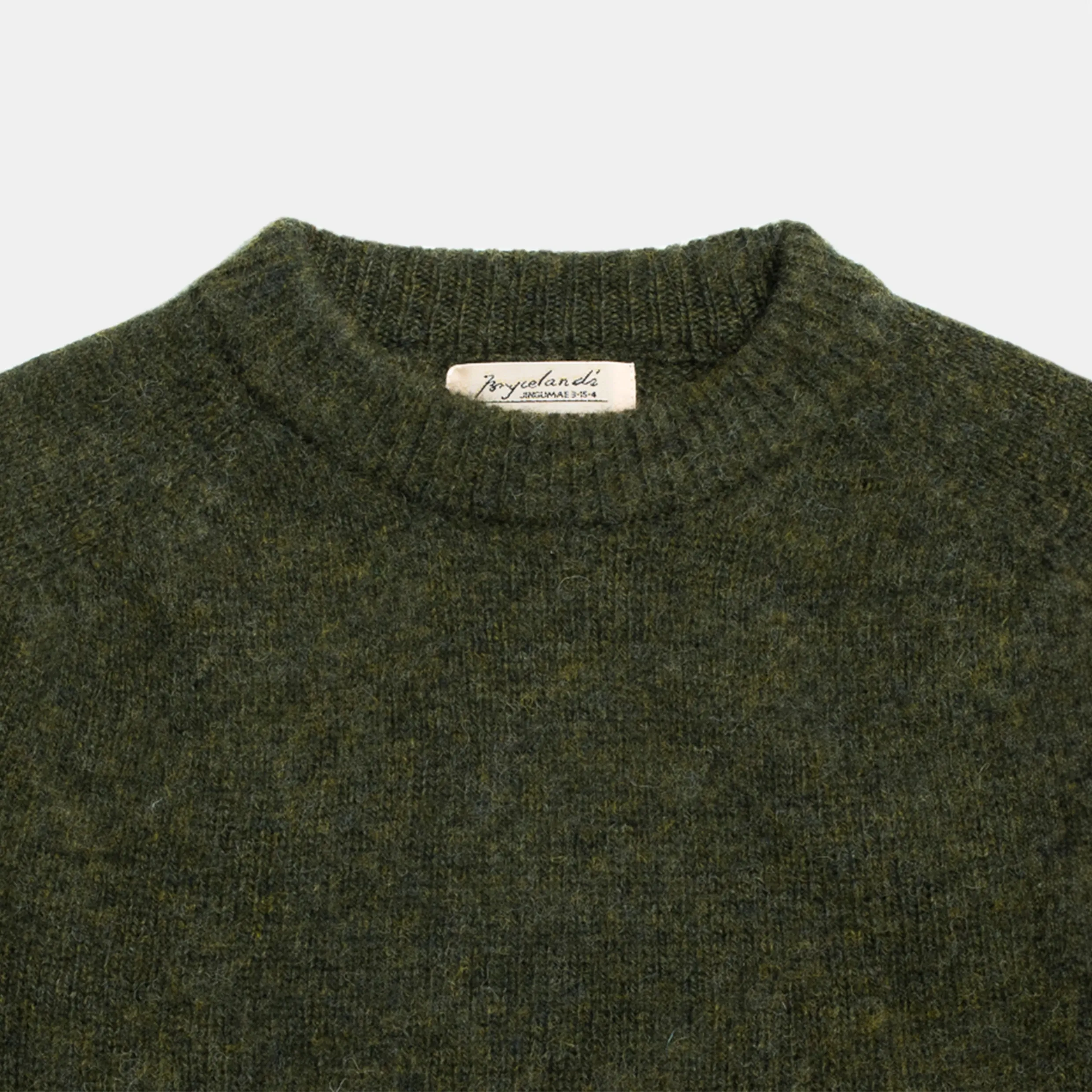 Shaggy Shetland Sweater Pine Shadow sold by Bryceland's product image thumbnail 2