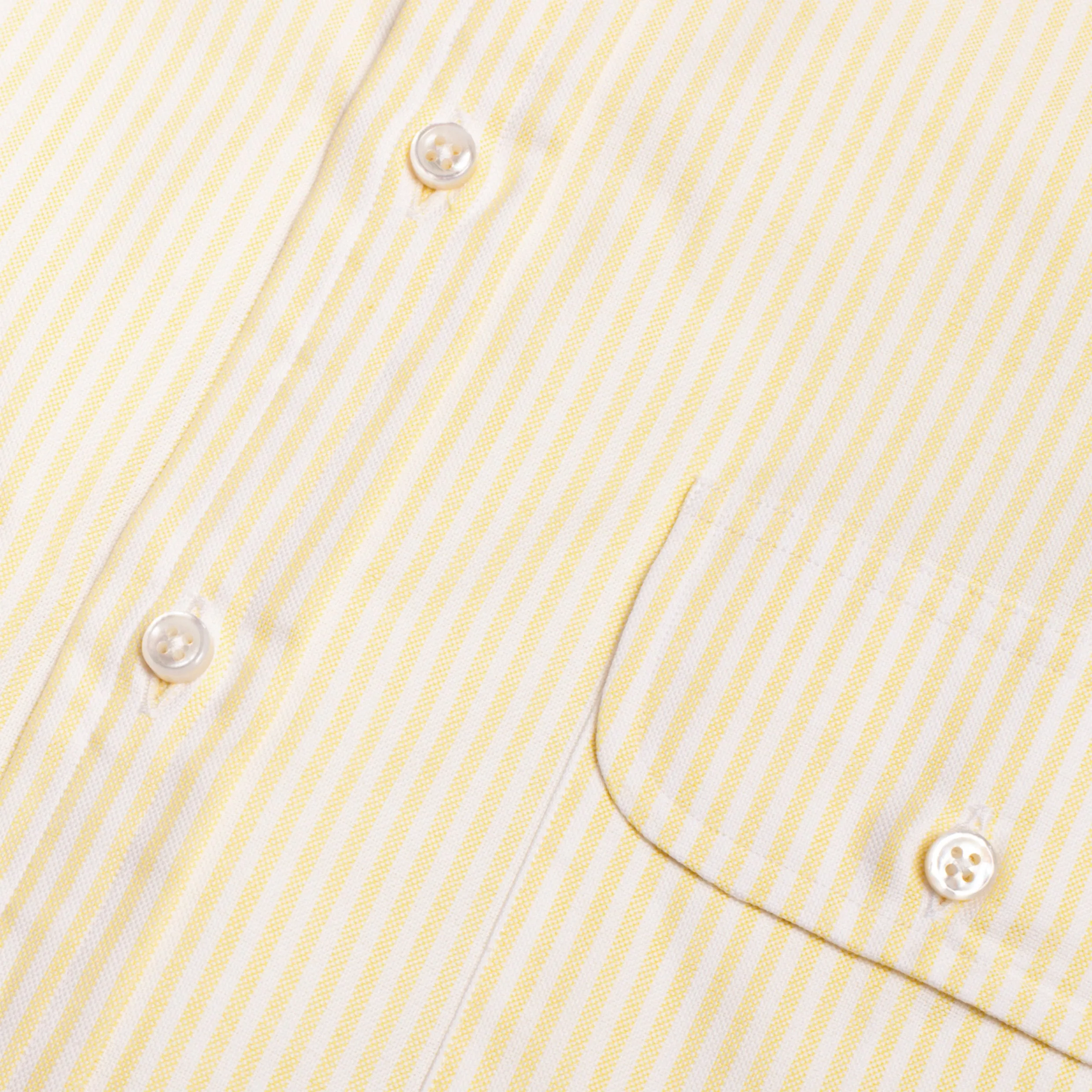 Perfect OCBD Striped Shirt Yellow sold by Bryceland's product image thumbnail 3
