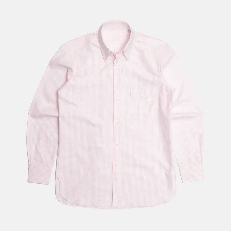 Perfect OCBD Striped Shirt Pink sold by Bryceland's