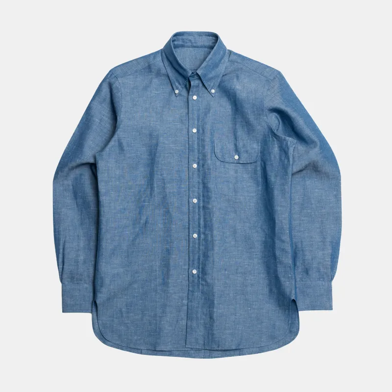 Perfect Chambray OCBD Shirt sold by Bryceland's
