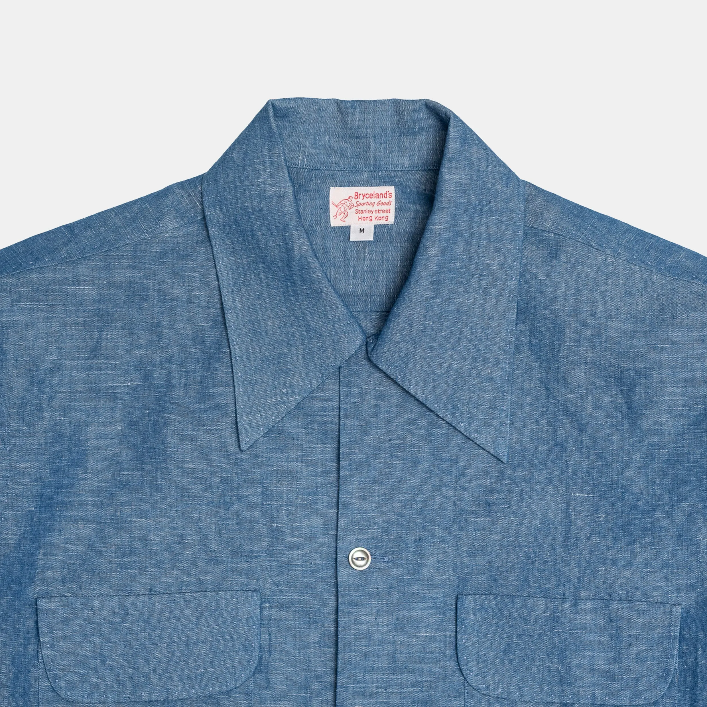 Perfect Chambray Sports Shirt sold by Bryceland's product image thumbnail 2