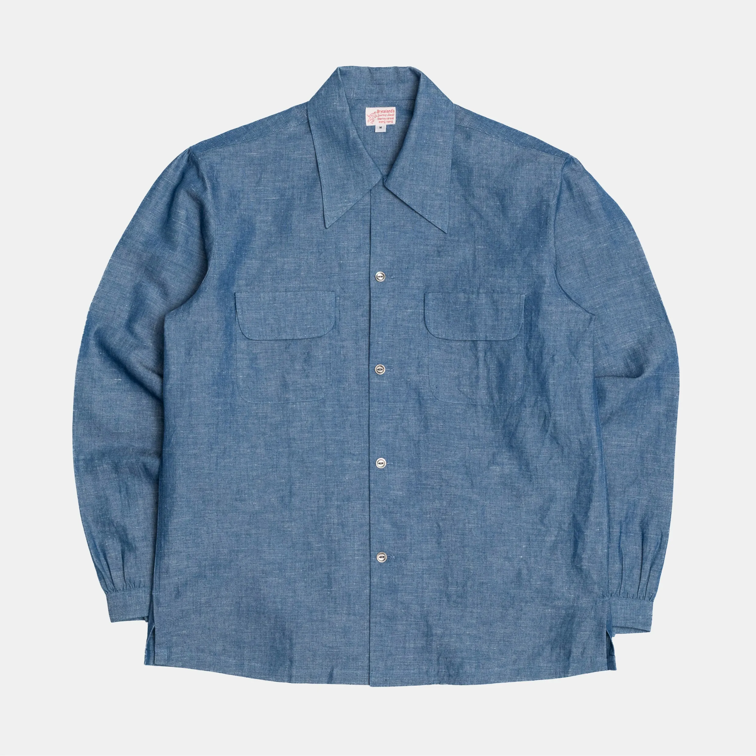 Perfect Chambray Sports Shirt sold by Bryceland's product image thumbnail 4