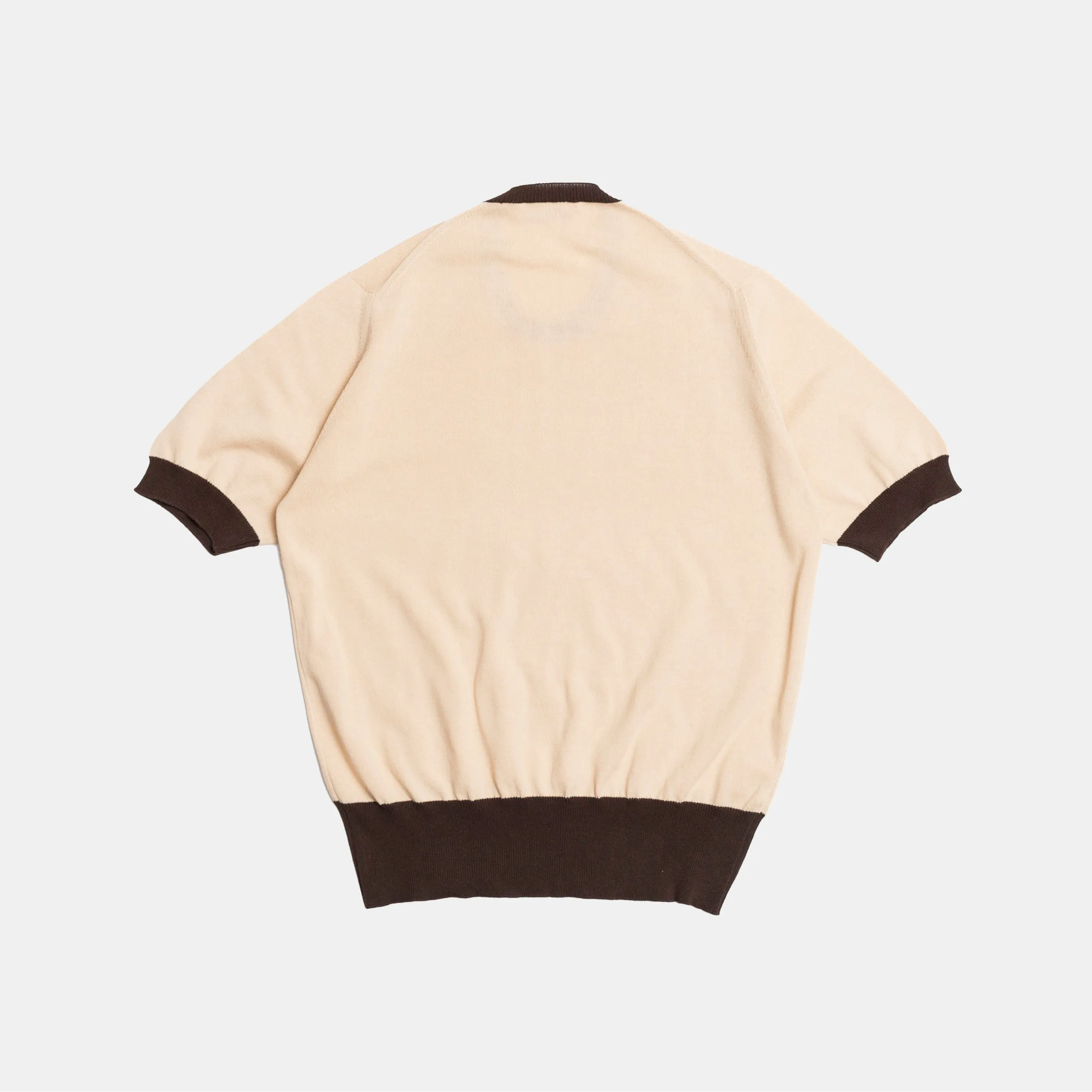‘Skipper’ Tee Cream/Brown sold by Bryceland's product image thumbnail 3