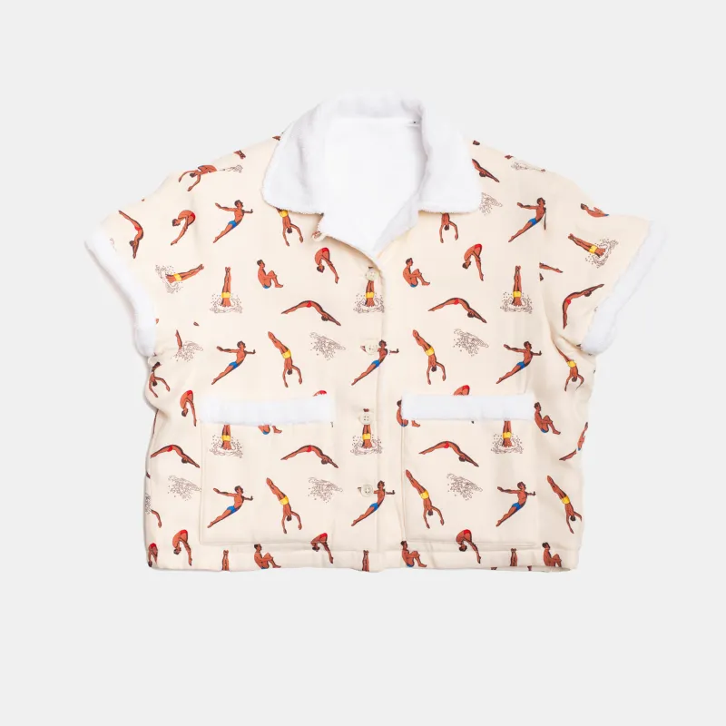 Cropped Towel Shirt Diving sold by Bryceland's