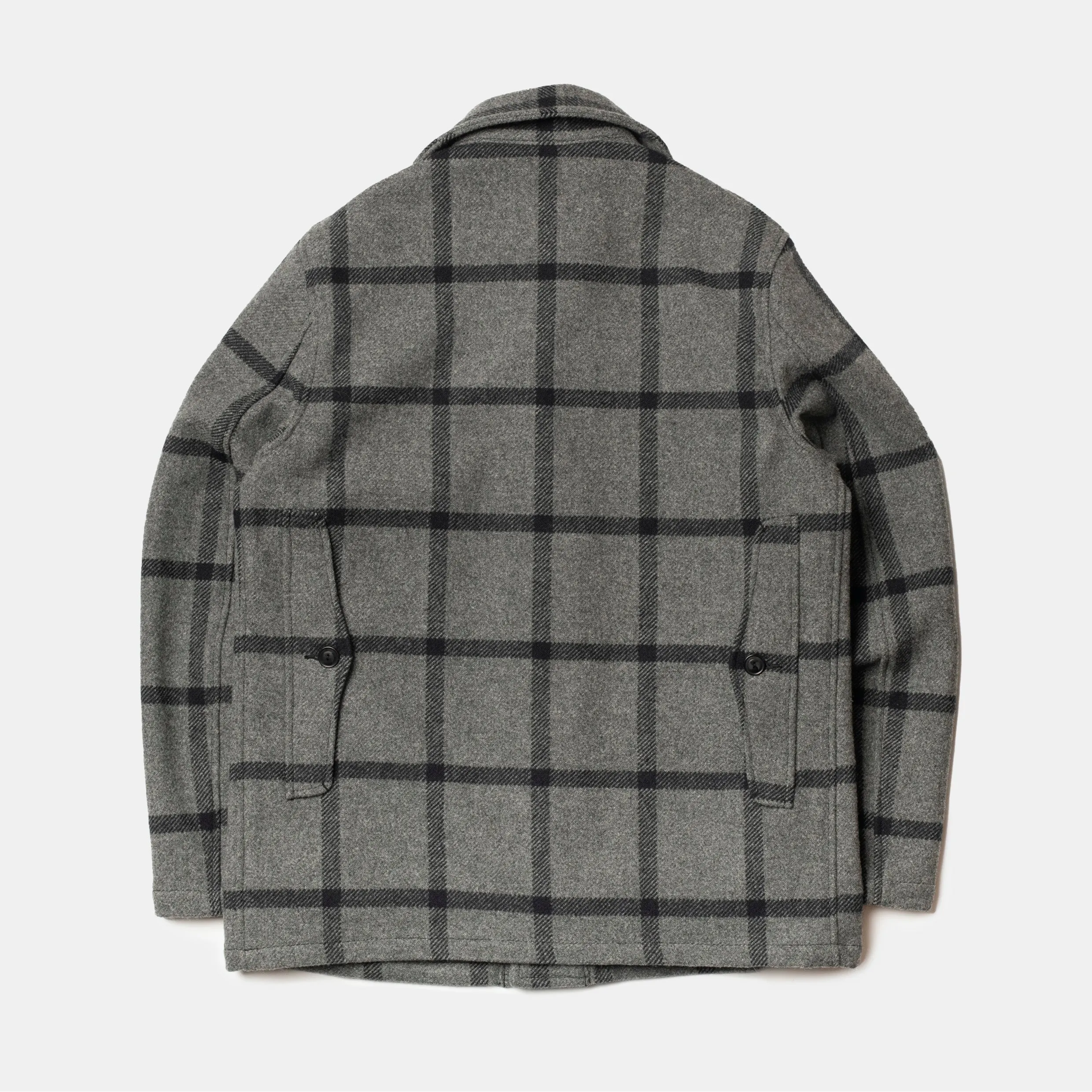 Hunting Jacket Black/Grey Check Wool sold by Bryceland's product image thumbnail 4