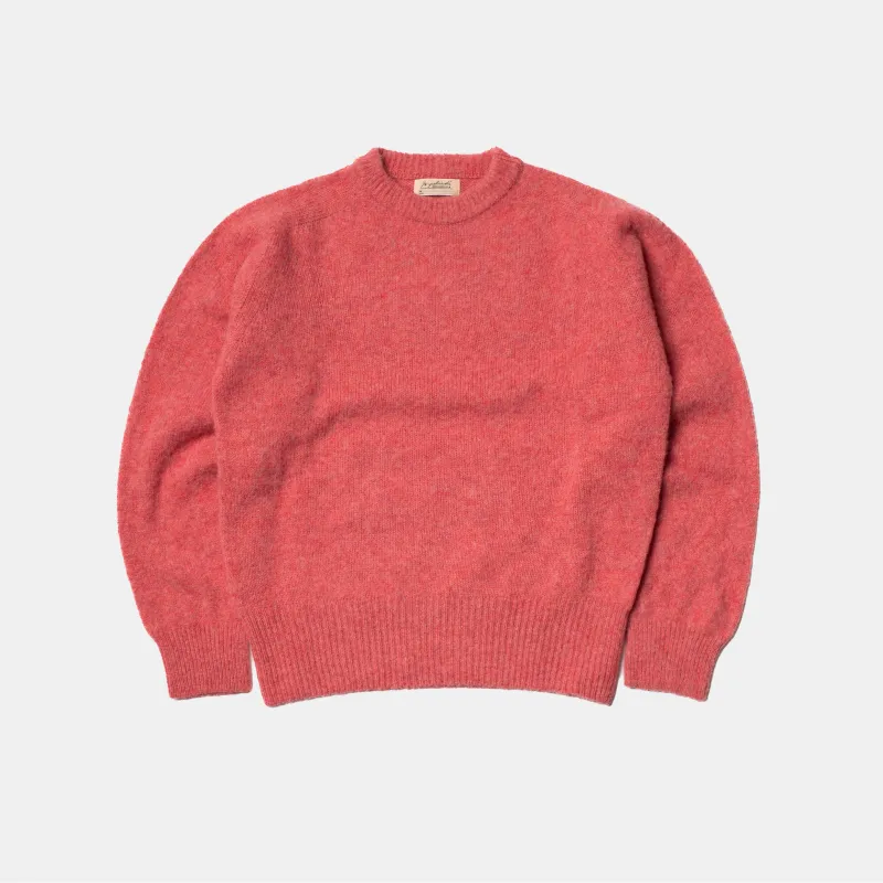 Shaggy Shetland Sweater Rose sold by Bryceland's