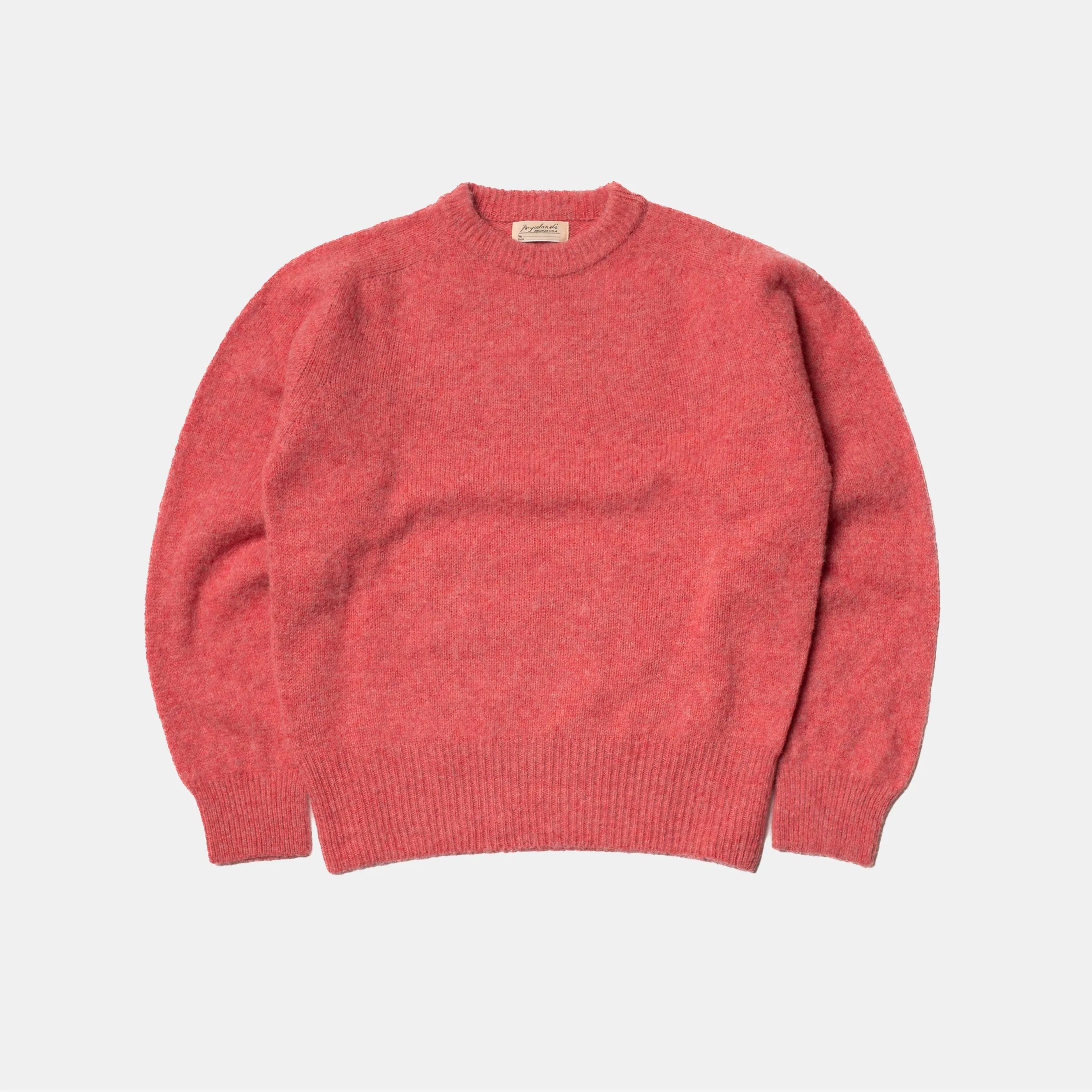 Shaggy Shetland Sweater Rose sold by Bryceland's