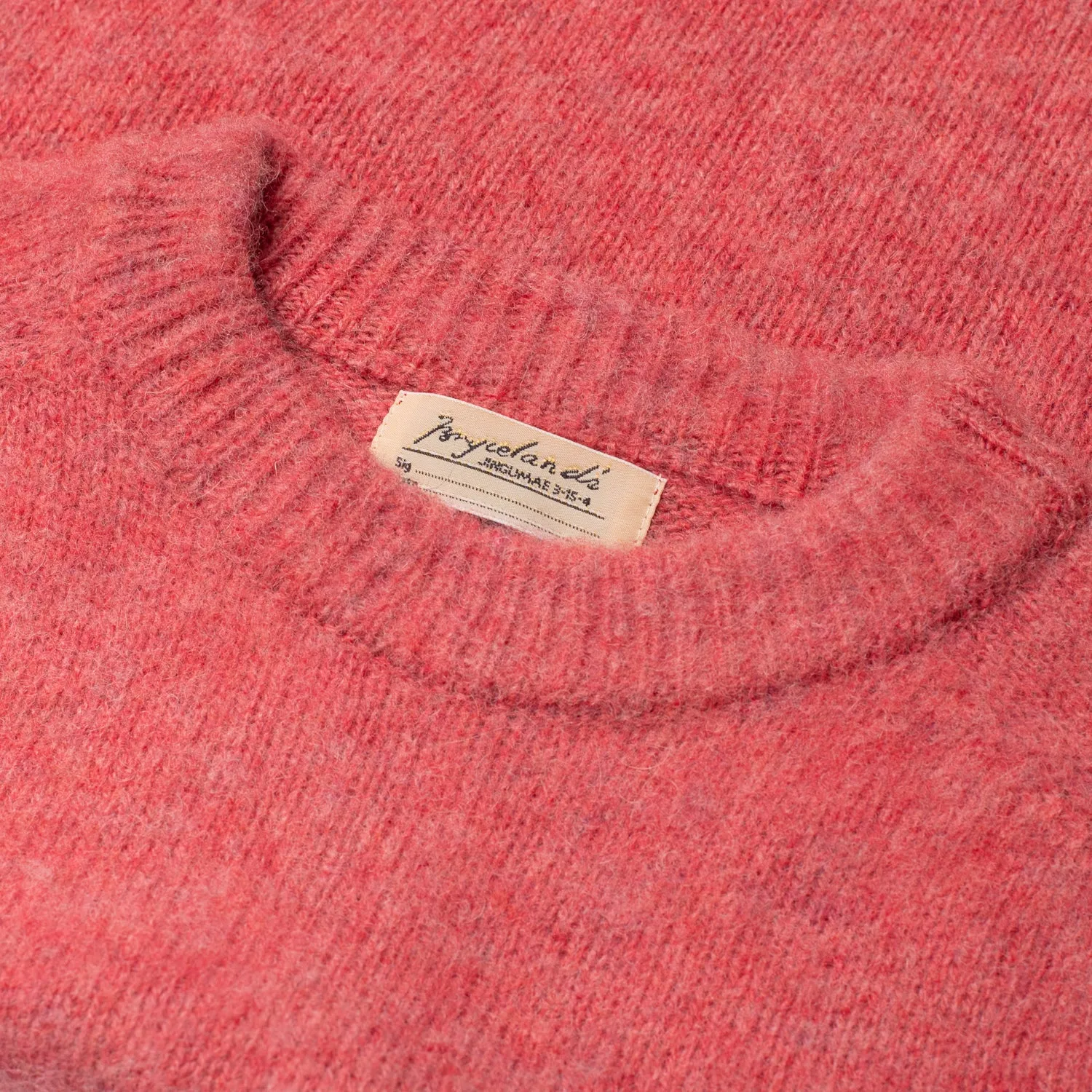 Shaggy Shetland Sweater Rose sold by Bryceland's product image thumbnail 2