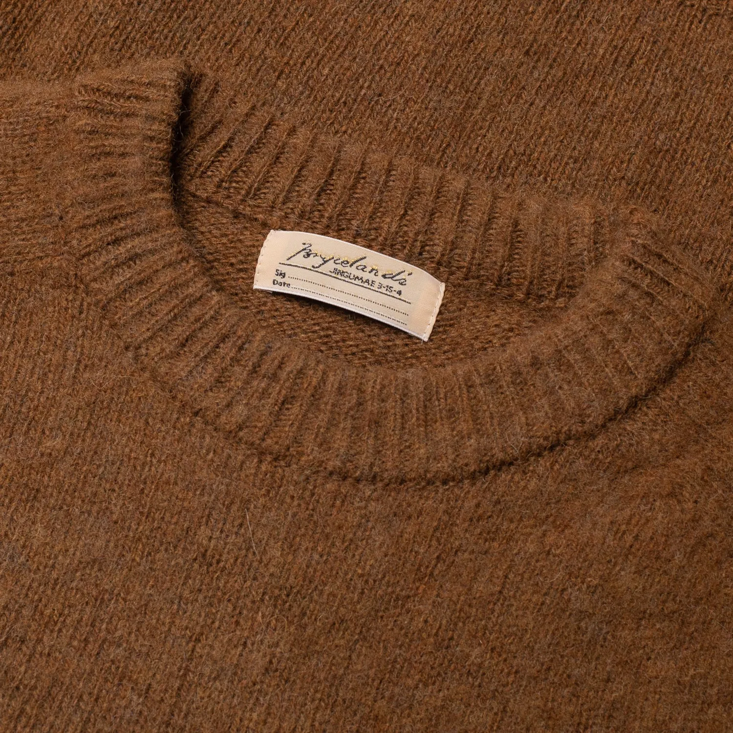 Shaggy Shetland Sweater Pecan sold by Bryceland's product image thumbnail 2