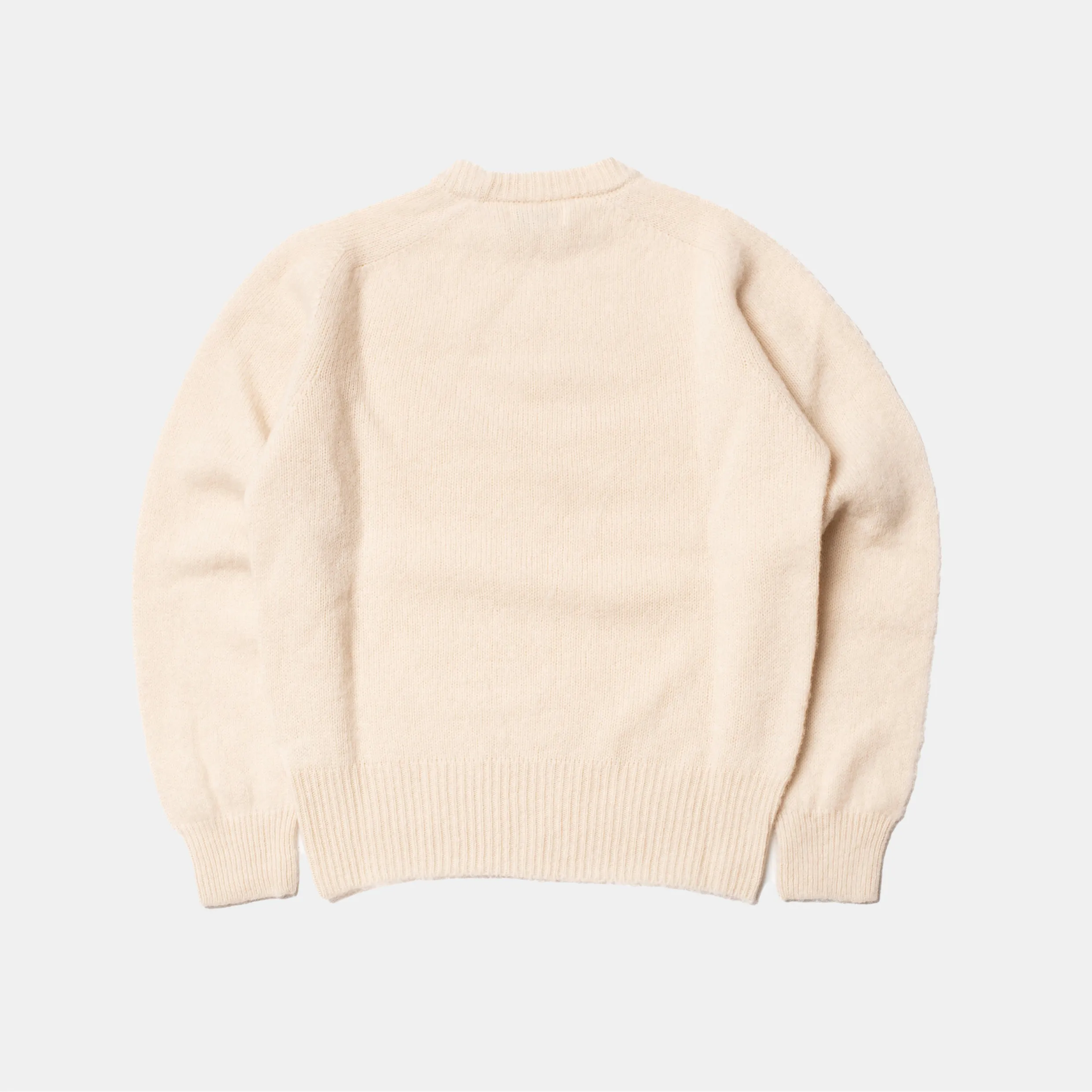 Shaggy Shetland Sweater Cream sold by Bryceland's product image thumbnail 4