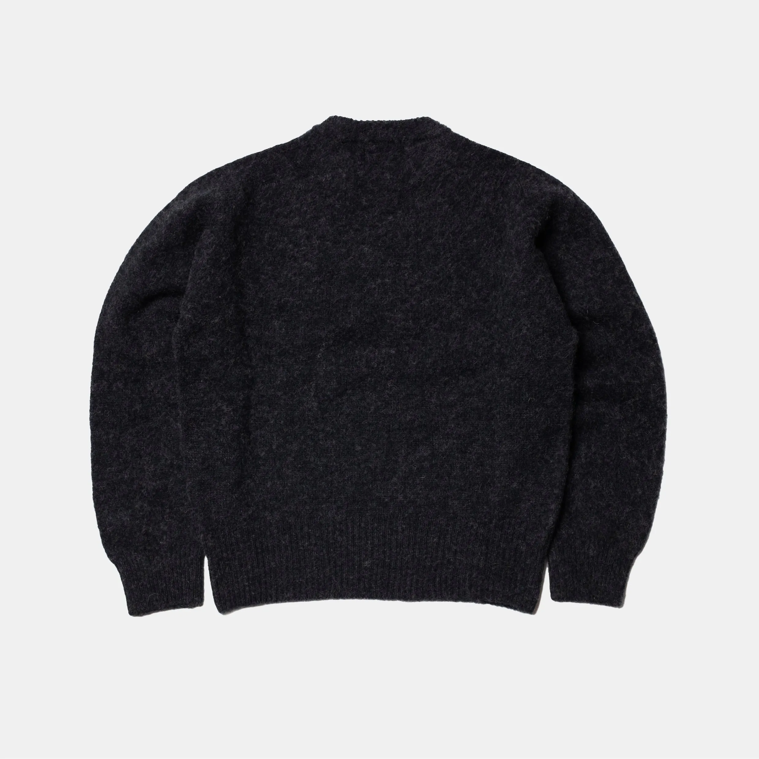 Shaggy Shetland Sweater Charcoal sold by Bryceland's product image thumbnail 4