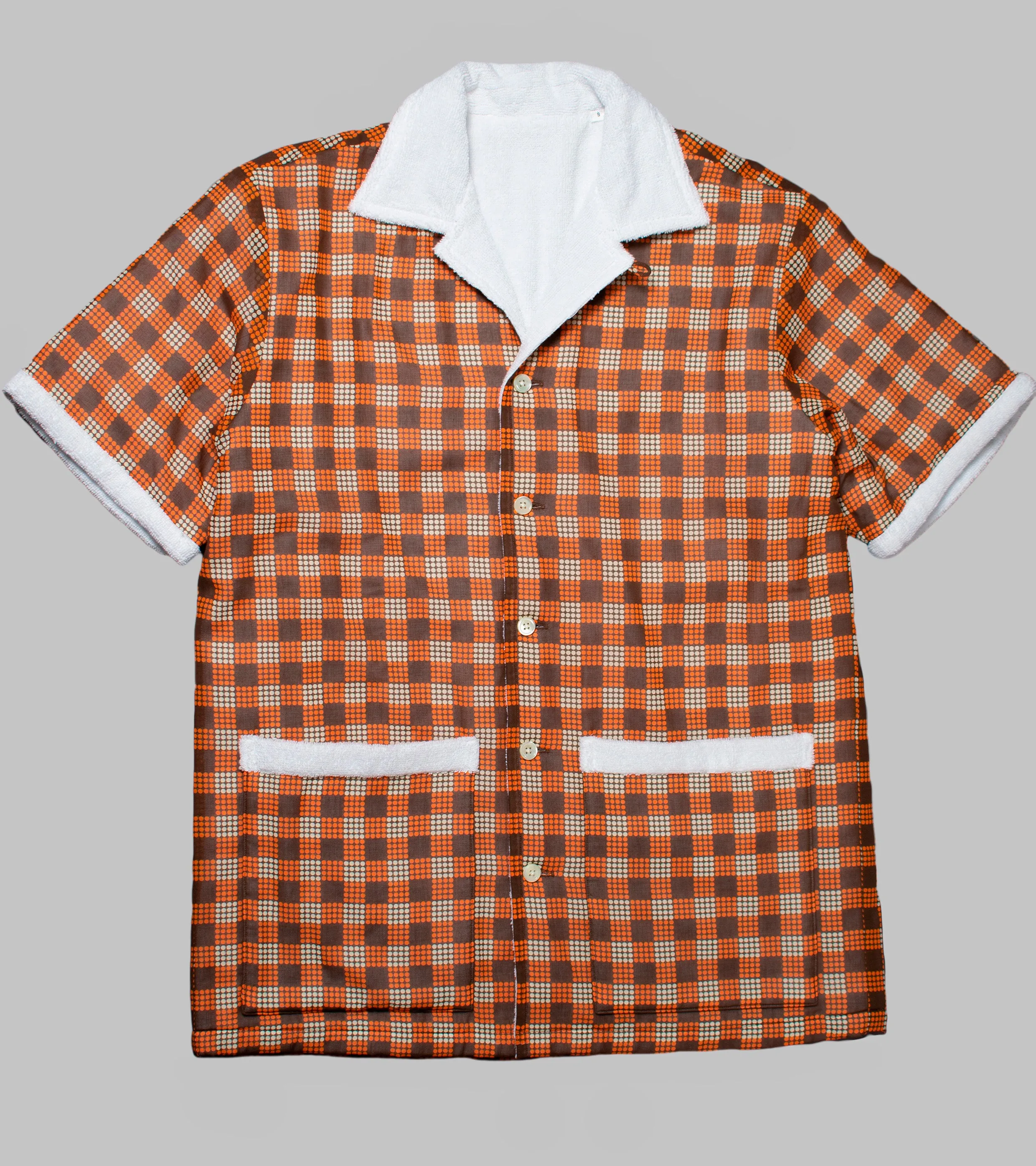 Towel Shirt Brown/Orange sold by Bryceland's