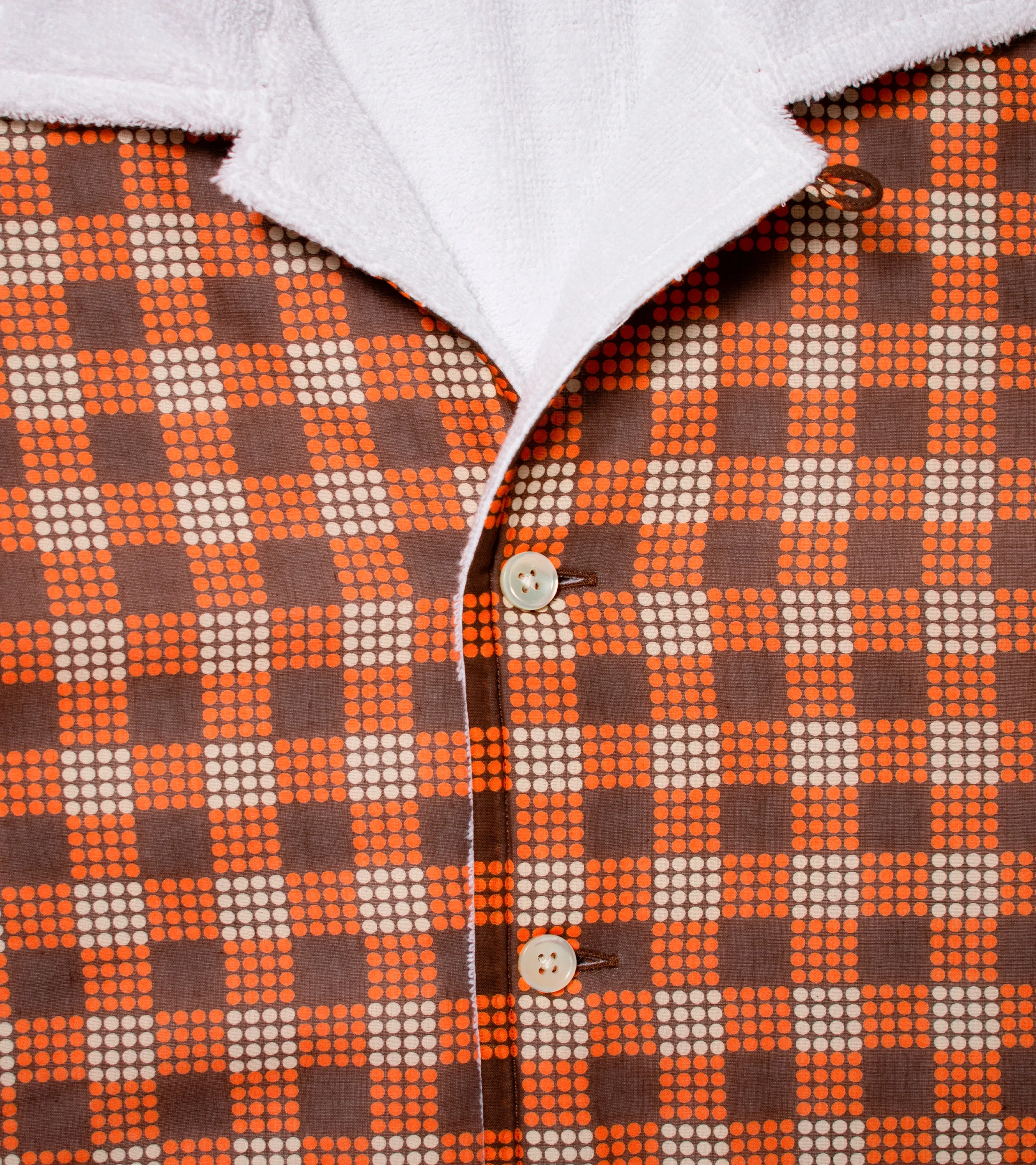 Towel Shirt Brown/Orange sold by Bryceland's product image thumbnail 3