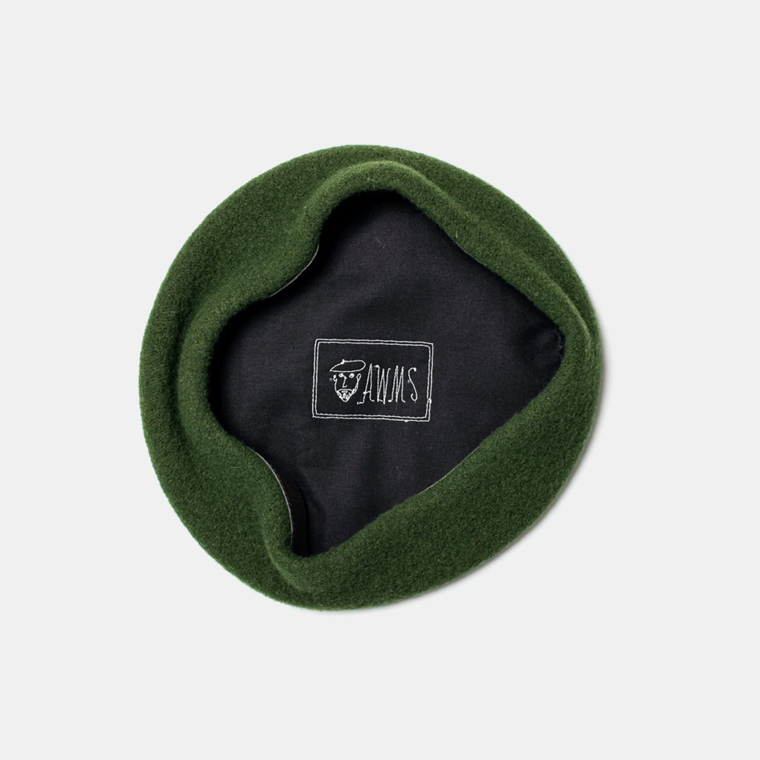 AWMS Beret Olive sold by Bryceland's product image thumbnail 2