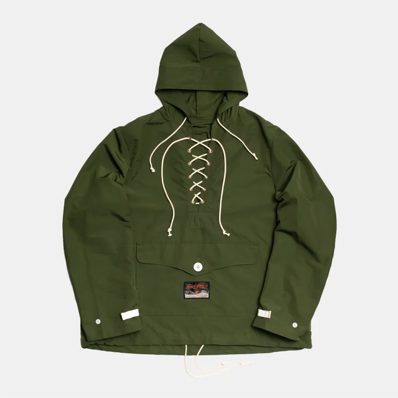 Foul Weather Anorak Olive sold by Bryceland's