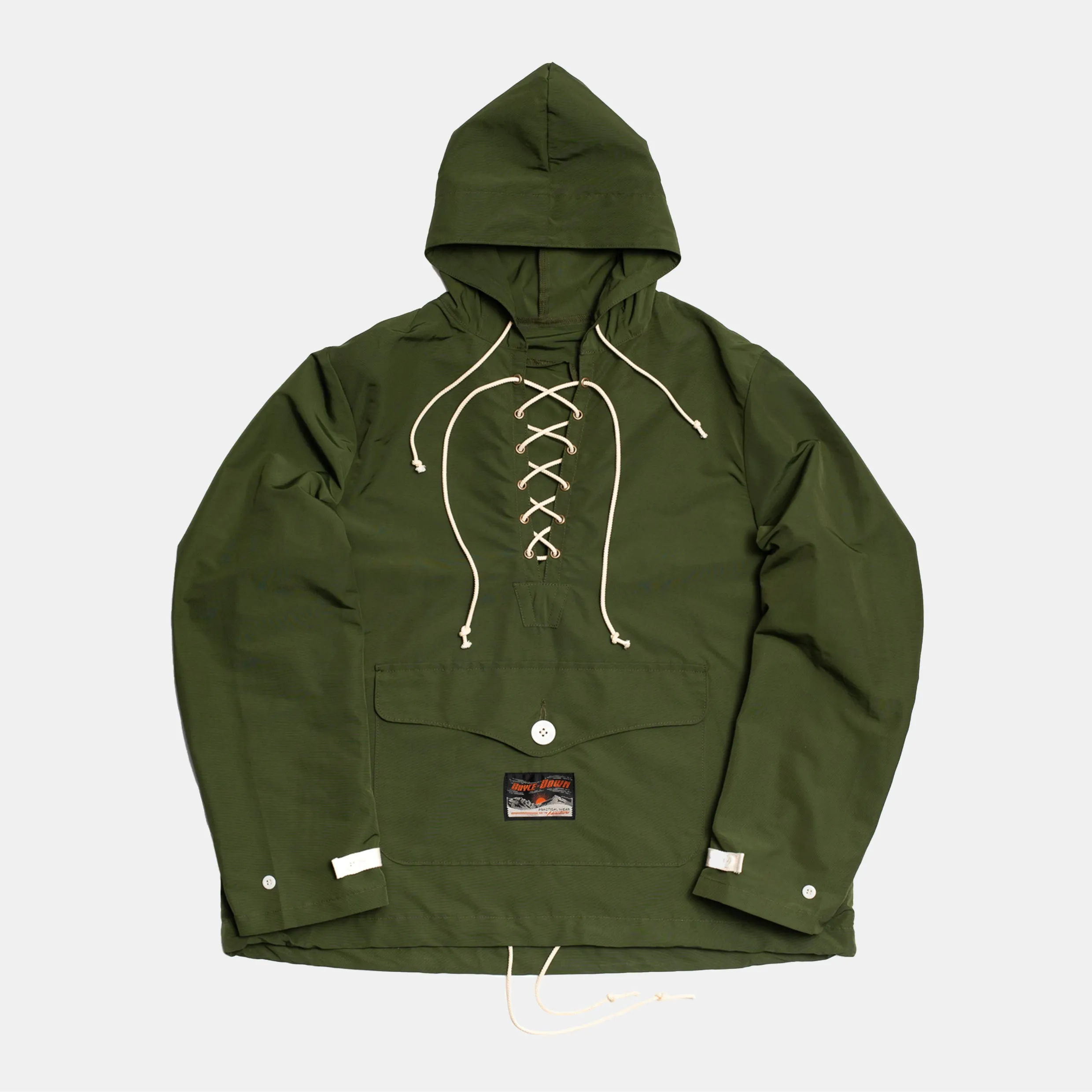 Foul Weather Anorak Olive sold by Bryceland's
