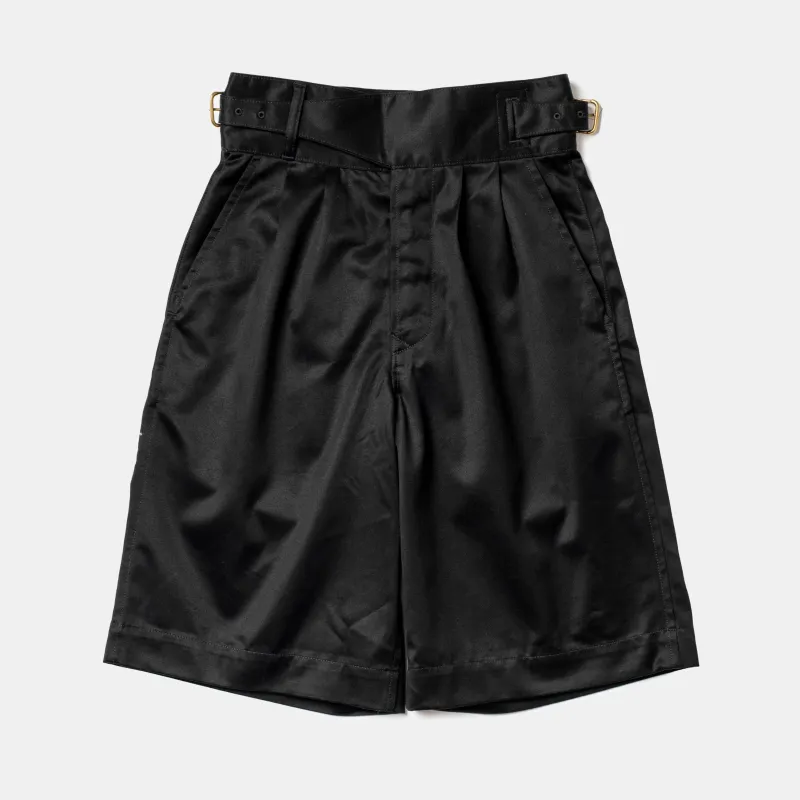 Gurkha Shorts Black sold by Bryceland's