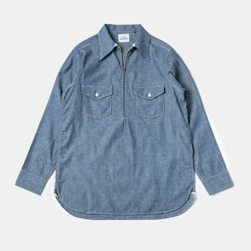 Half-zip Shirt Chambray sold by Bryceland's