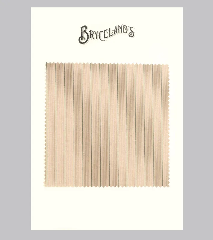 Cabana Shirt Made-to-Order Pink Striped sold by Bryceland's