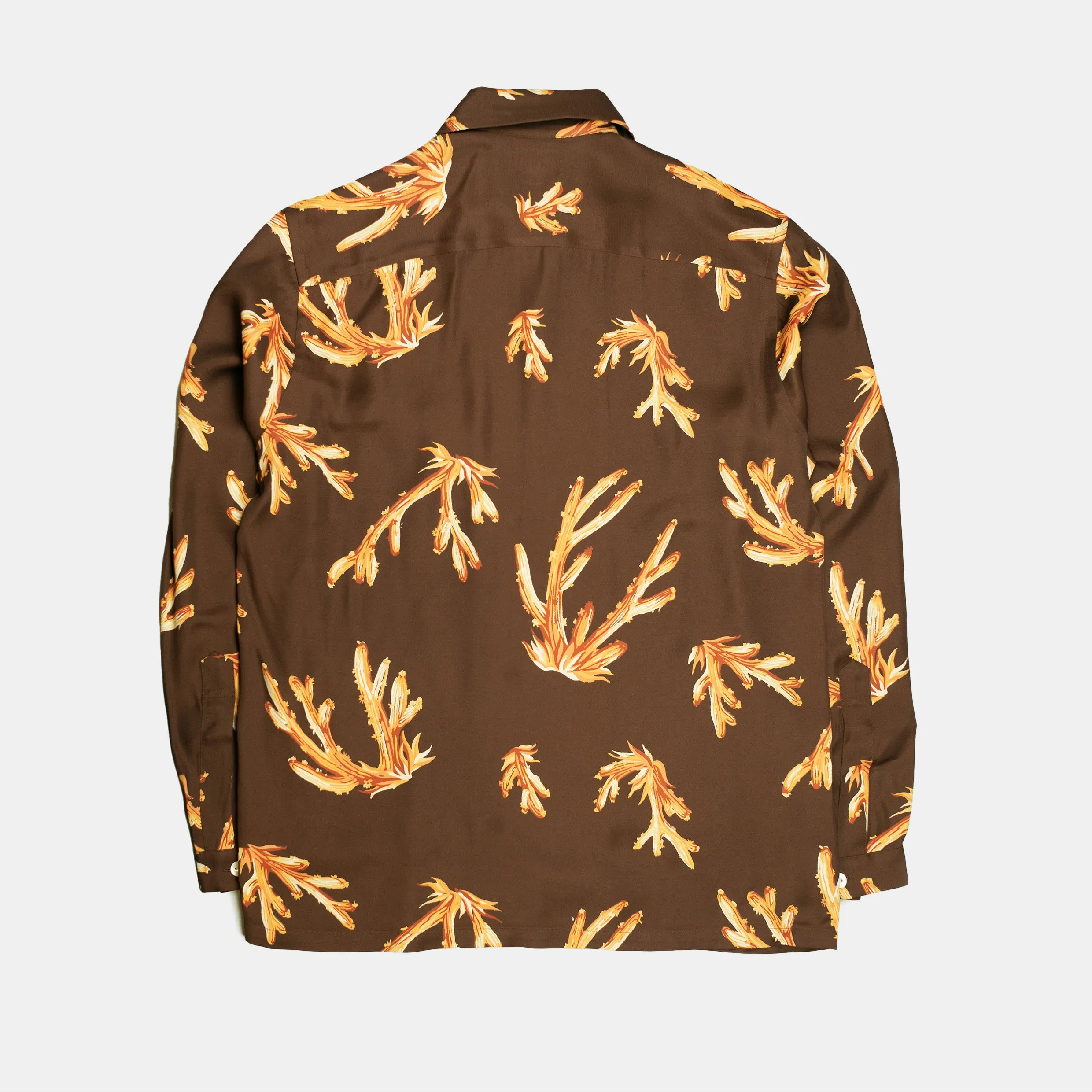 Rayon Shirt Coral Brown sold by Bryceland's product image thumbnail 3