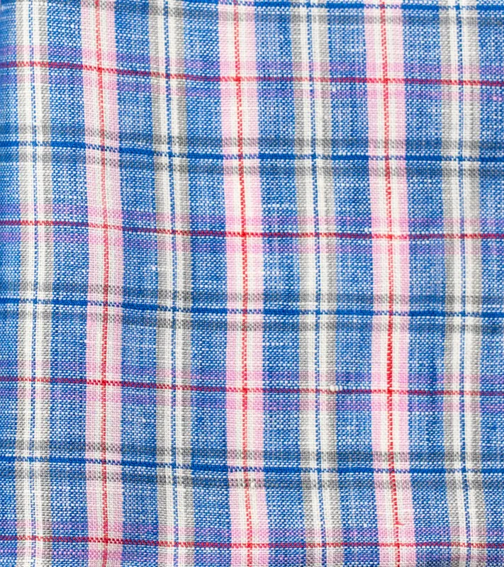 Cabana Shirt Made-to-Order Blue/Red sold by Bryceland's