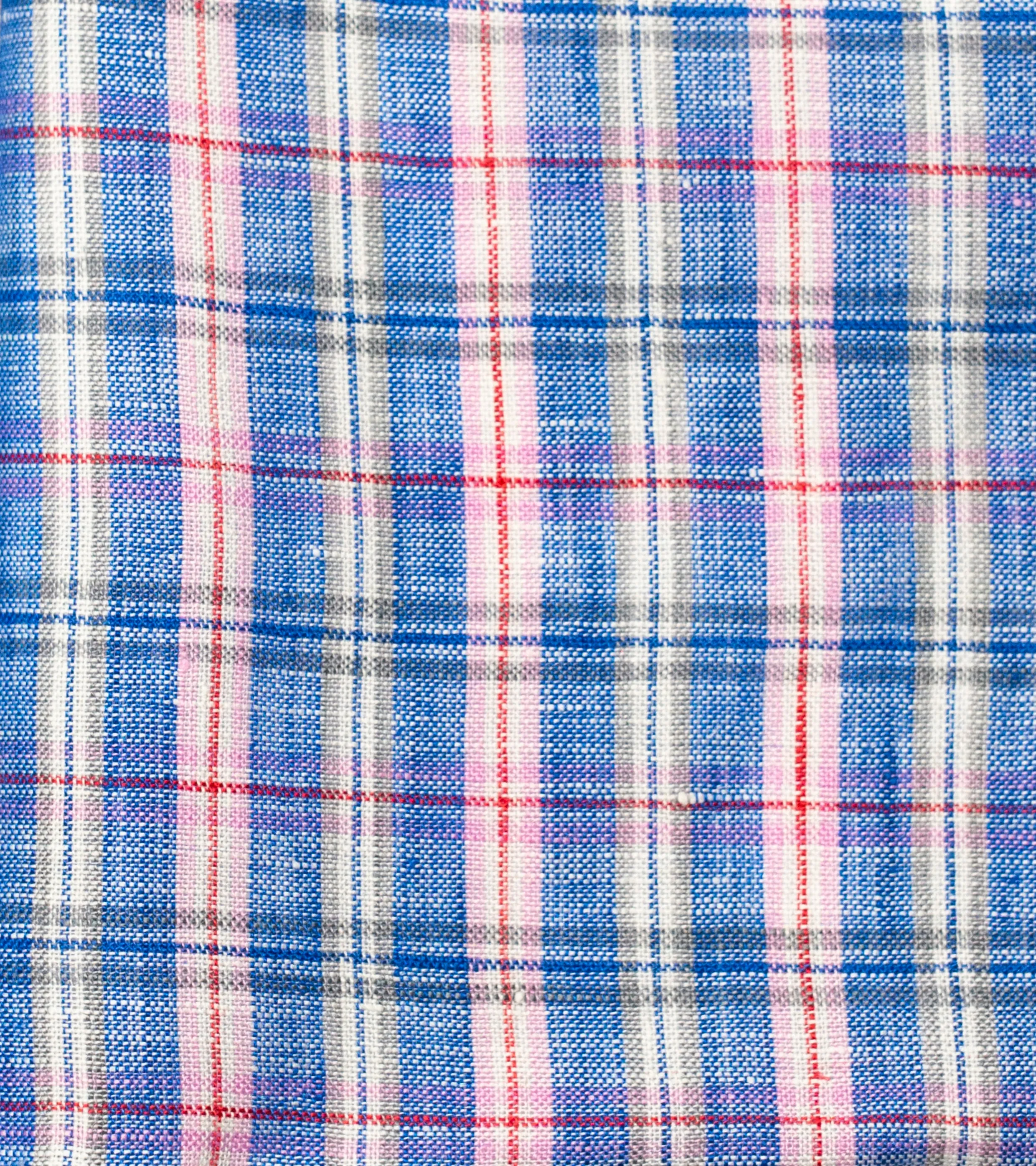 Cabana Shirt Made-to-Order Blue/Red sold by Bryceland's