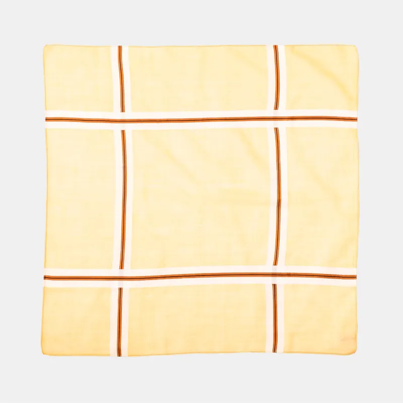 Simonnot Godard Connemara Handkerchief Gold sold by Bryceland's