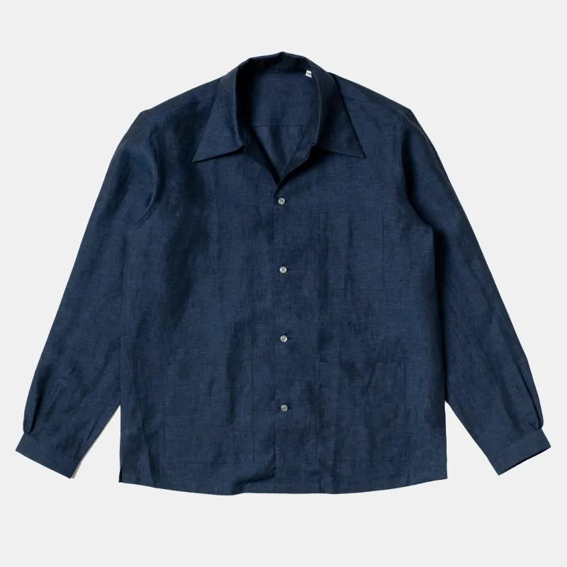 Cabana Shirt Navy sold by Bryceland's
