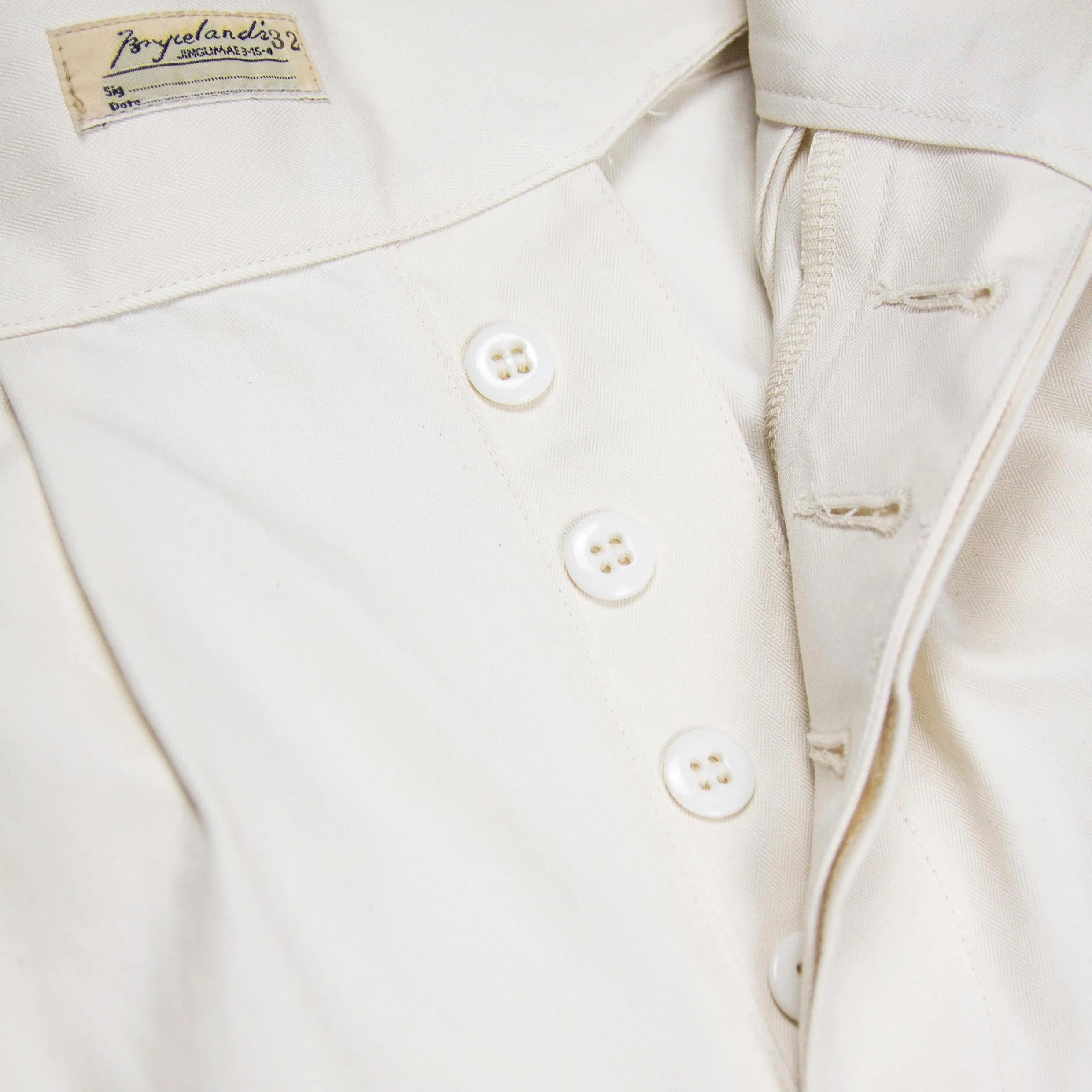 Gurkha Shorts HBT Cream sold by Bryceland's product image thumbnail 3