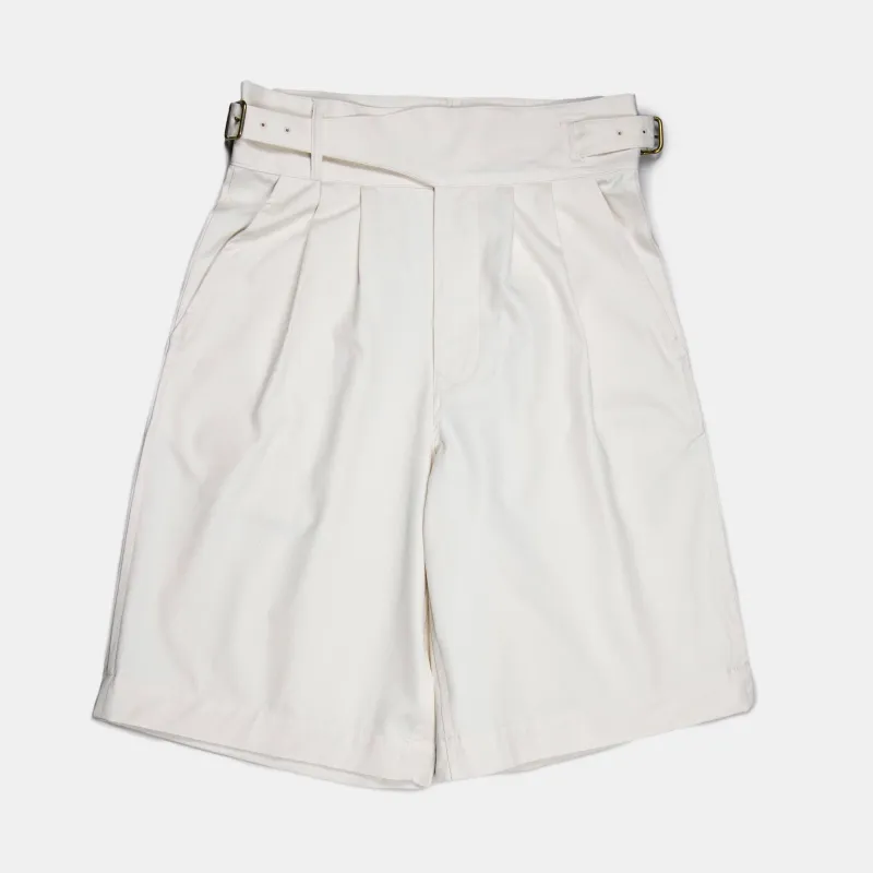 Gurkha Shorts HBT Cream sold by Bryceland's
