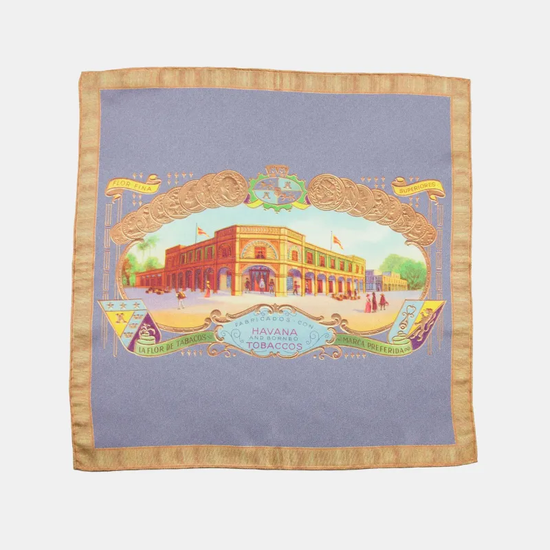 Bryceland's x Sevenfold Pocket Square Havana3 sold by Bryceland's