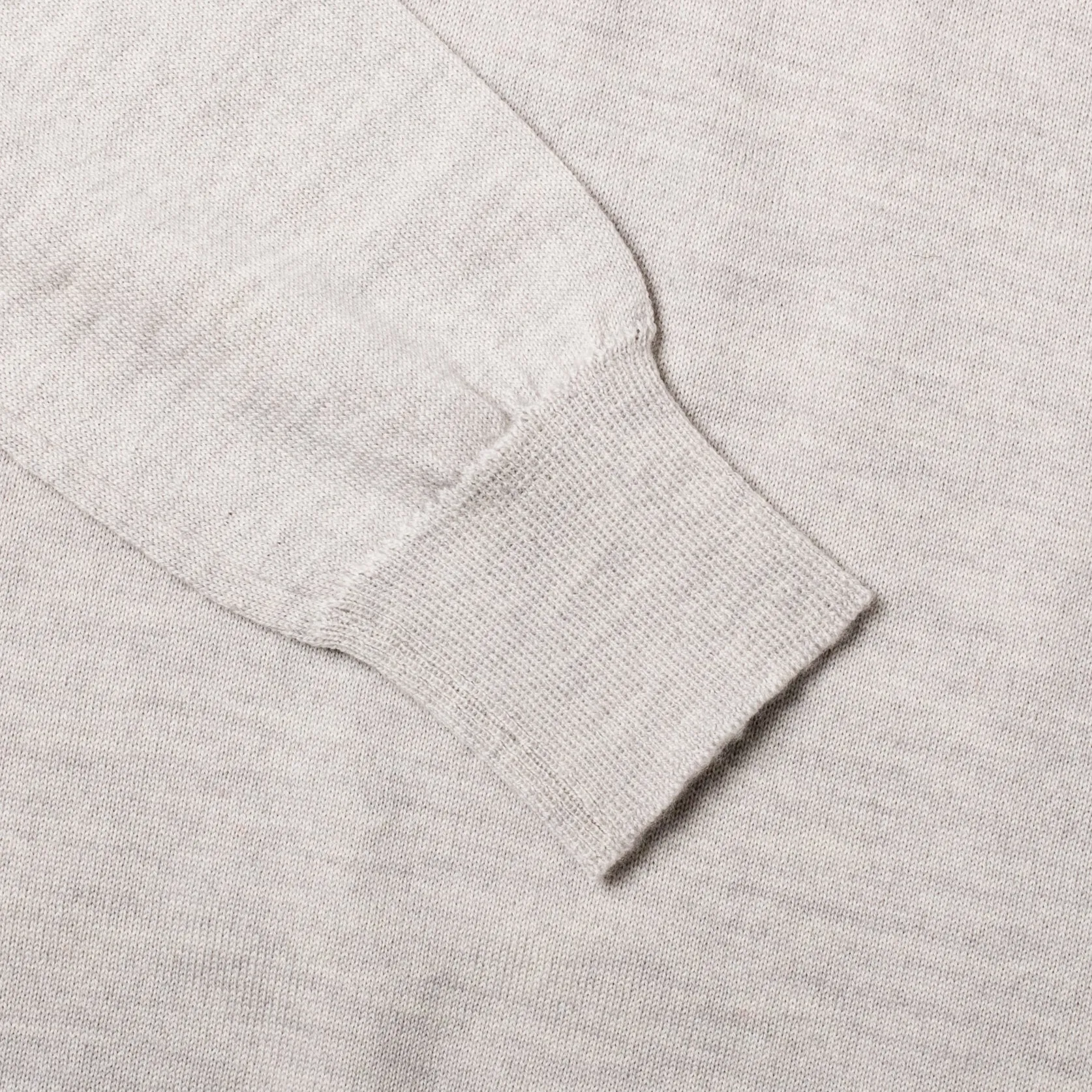 Merino Long-Sleeve Polo Argent sold by Bryceland's product image thumbnail 3