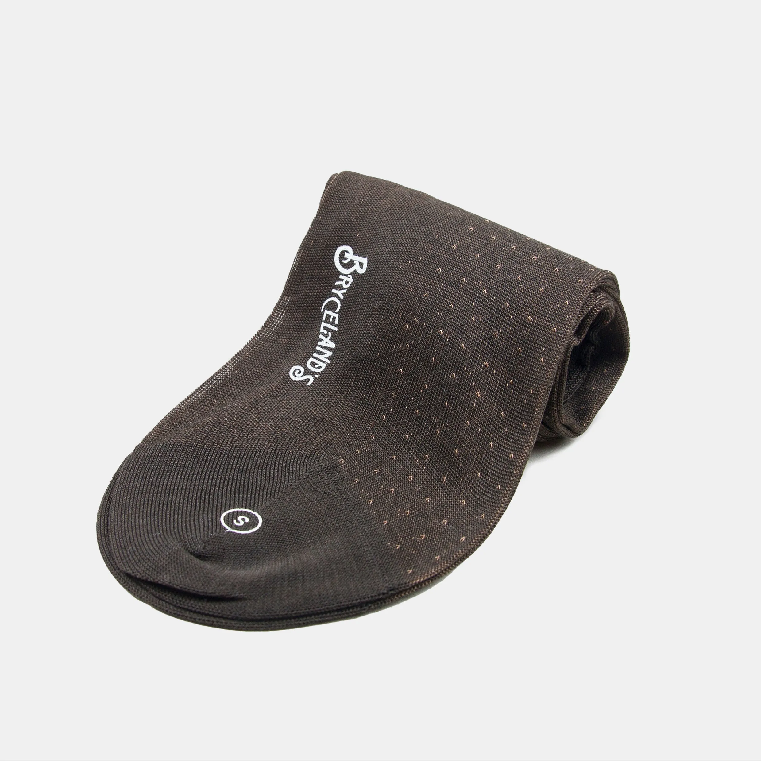 Cotton Pattern Socks Russet sold by Bryceland's