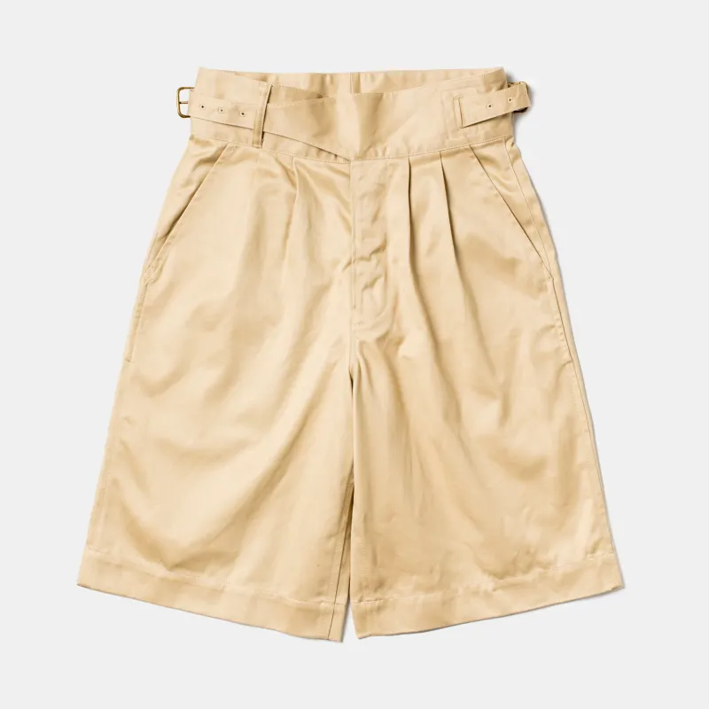 Gurkha Shorts Beige sold by Bryceland's