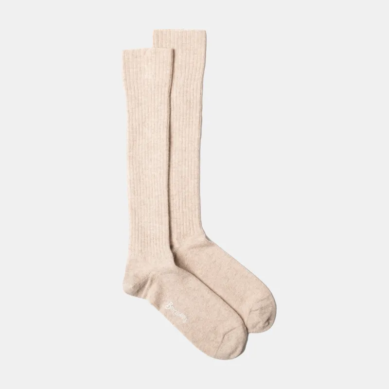 Cashmere Socks Beige sold by Bryceland's