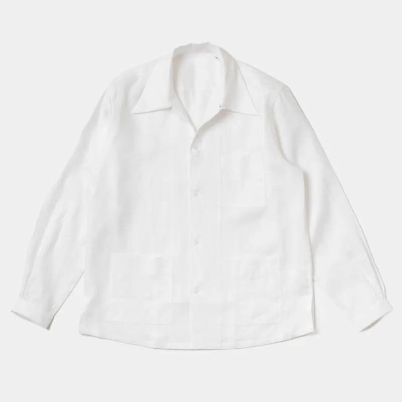 Cabana Shirt White sold by Bryceland's