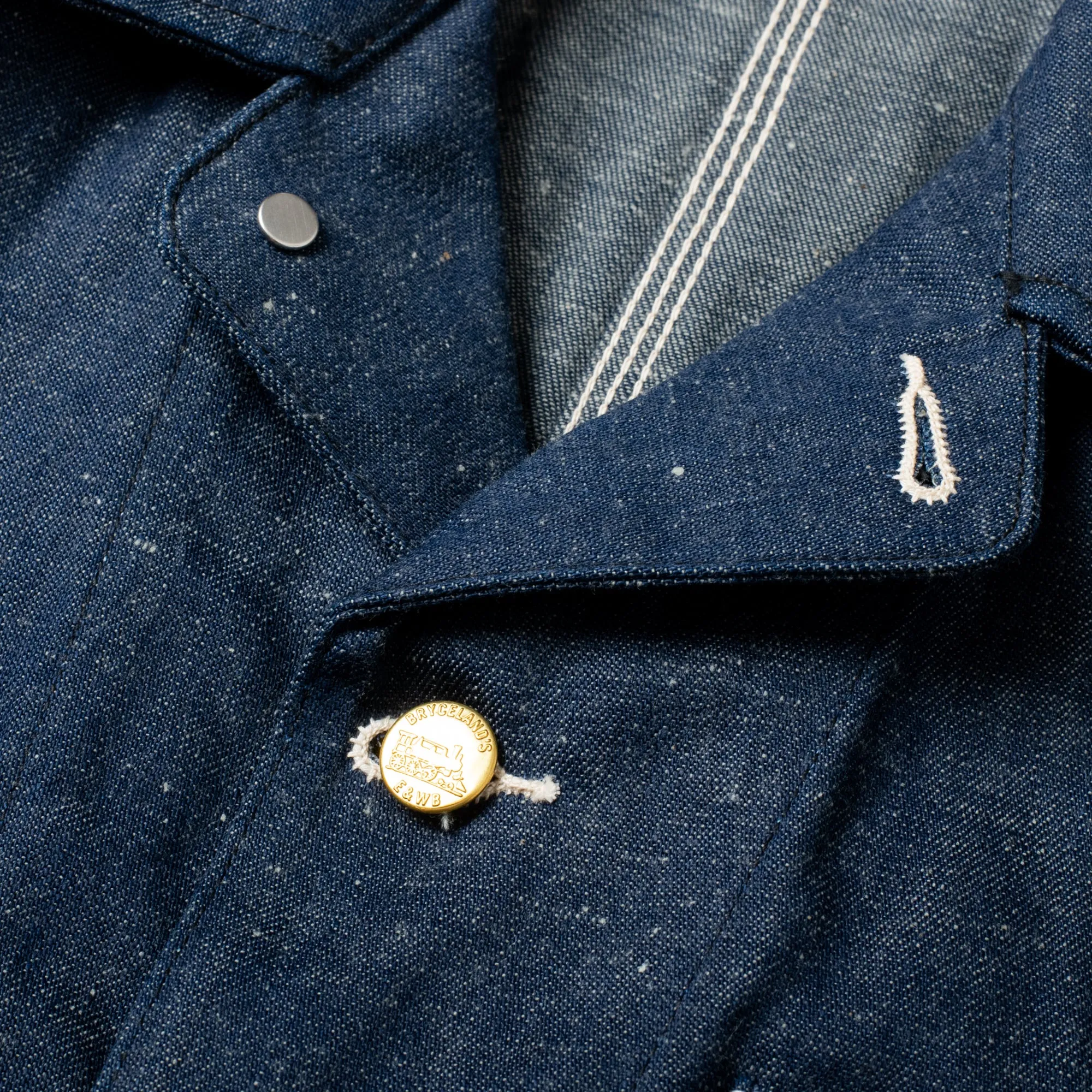 Chore Coat Jelt Denim sold by Bryceland's product image thumbnail 4