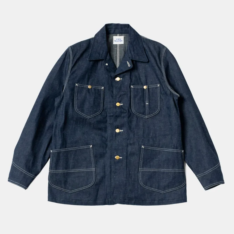 Chore Coat Jelt Denim sold by Bryceland's