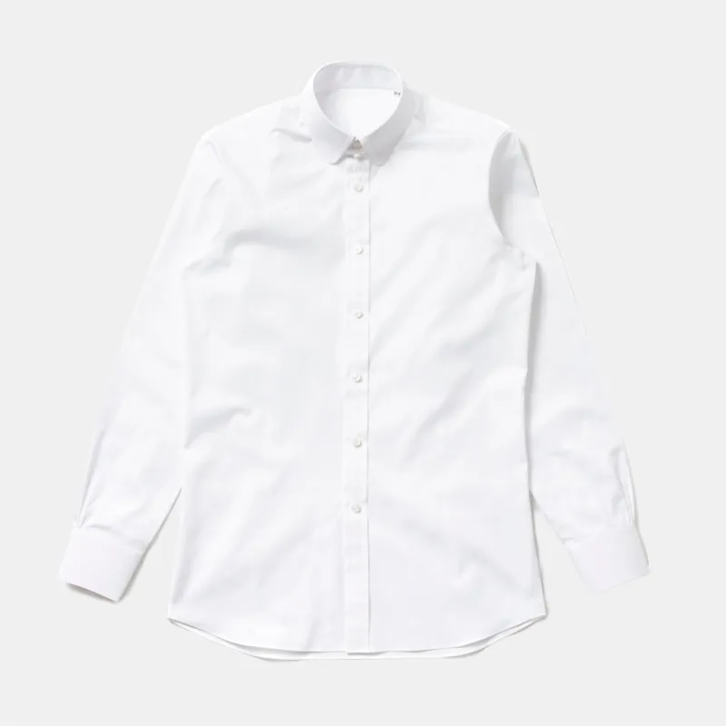 Club Tab Collar Shirt White sold by Bryceland's
