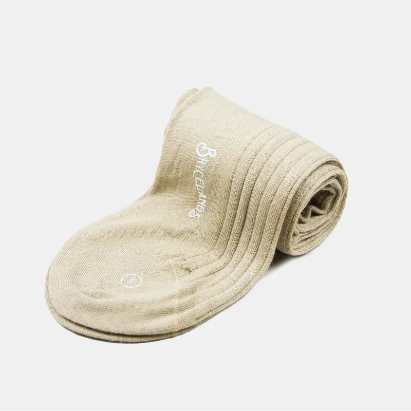 Wool Socks Beige sold by Bryceland's