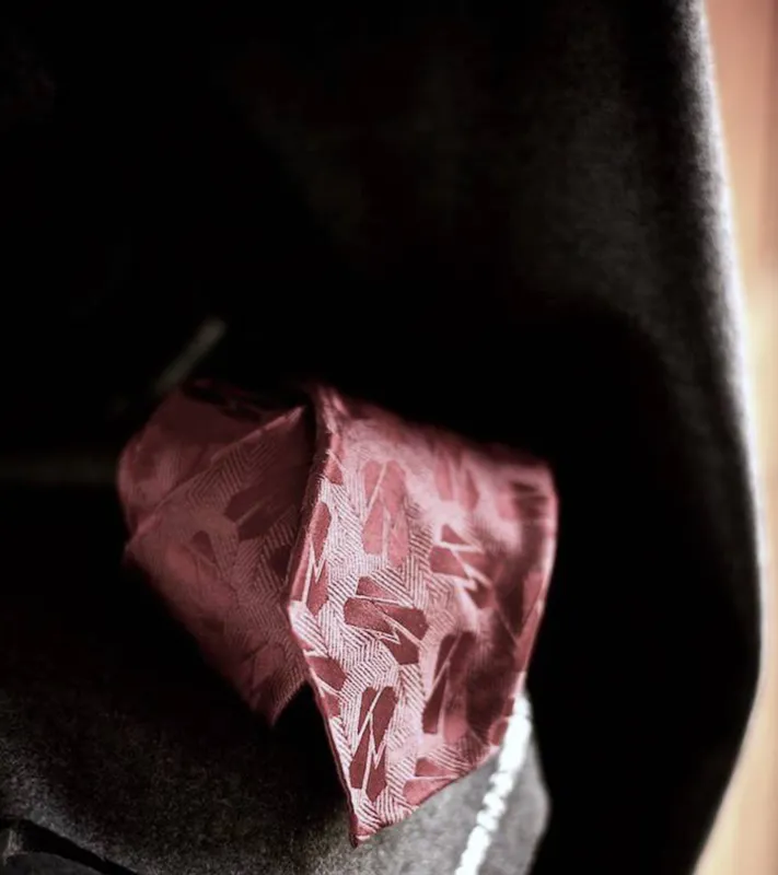 Bryceland's x Sevenfold Silk Tie ET029B made by Bryceland's